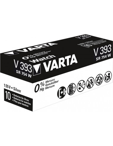 SR48 (V393) bateria, 10 szt. w pudełku