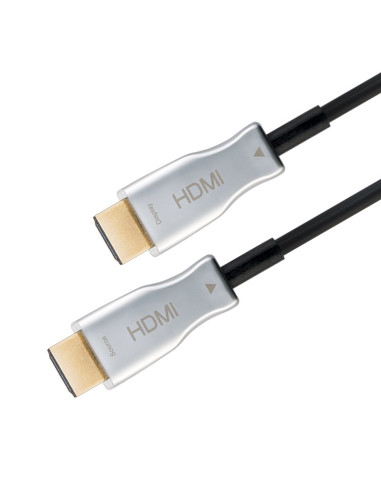 Optyczny hybrydowy przewód HDMI™ o dużej szybkości z Ethernetem (AOC) - Długość kabla 50 m