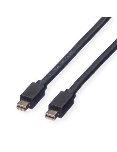 Kabel ROLINE DisplayPort, Mini DP M - Mini DP M, czarny, 3 m