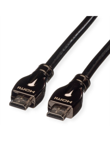 ROLINE Kabel HDMI Ultra HD z Ethernetem, M/M, zwart, 10 m