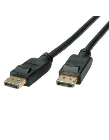 ROLINE Kabel DisplayPort, DP v1.3/v1.4, M/M, czarny, 1 m