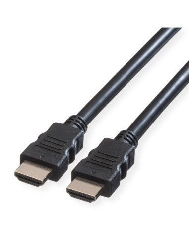 ROLINE GREEN kabel do monitora HDMI High Speed, M/M, zwart, 1 m