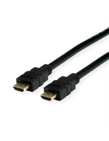Kabel VALUE HDMI Ultra HD z Ethernetem, M/M, czarny, 1 m
