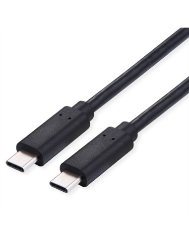 VALUE USB 2.0 Kabel, C–C, M/M, 100W, zwart, 2 m