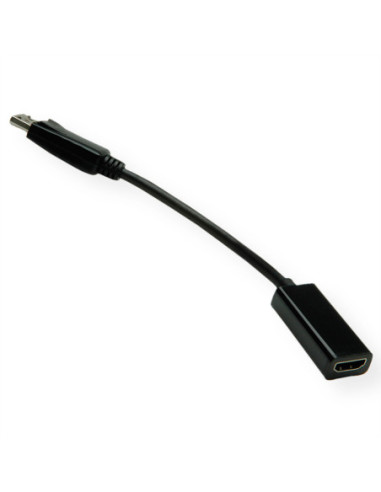 VALUE Adapter DisplayPort - HDMI, v1.2, DP męski-HDMI żeński