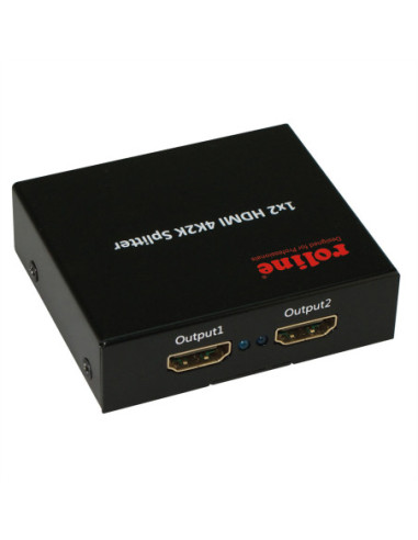 Rozgałęźnik wideo ROLINE HDMI, 2-kanałowy