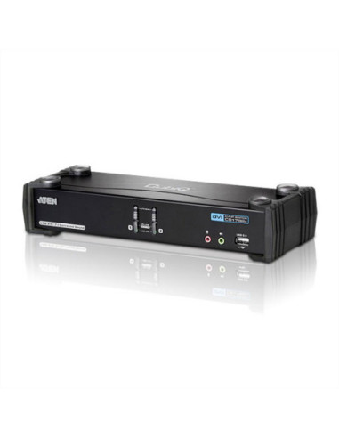 Przełącznik KVM ATEN CS1782A Dual-Link DVI, USB, audio, 2 porty