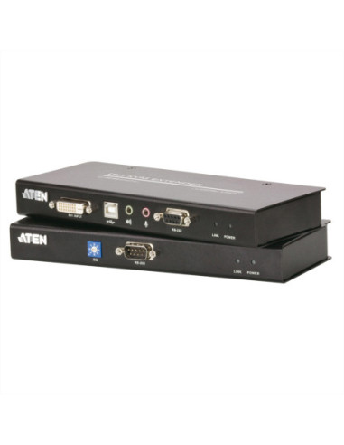 ATEN CE600 KVM-extensie DVI, USB, audio, RS232, 60m