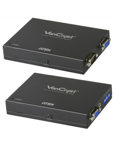 Przedłużacz audio/wideo ATEN VE170Q VGA Cat5 z kompensacją sygnału wideo (nadajnik i odbiornik)