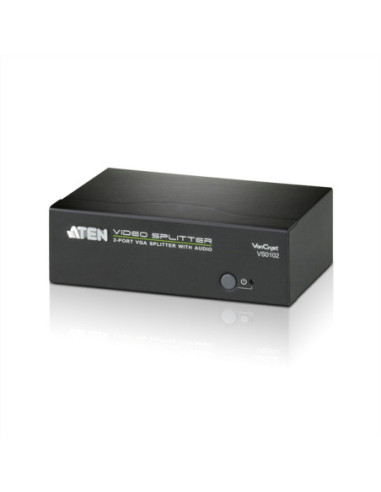 ATEN VS0102 Rozgałęźnik wideo VGA, 450 MHz, audio, RS232, 2-głosowy
