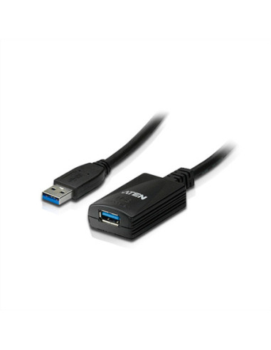 Przedłużacz ATEN UE350 USB 3.0, czarny, 5 m