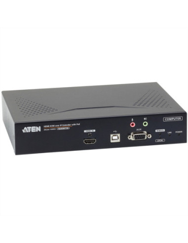 Przedłużacz KVM ATEN KE8952T 4K USB HDMI IP z nadajnikiem PoE