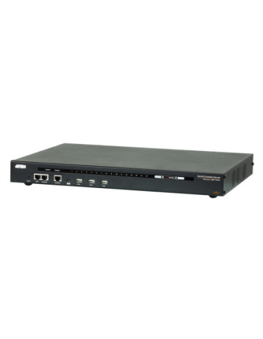 ATEN SN0116CO 16-portowy serwer konsoli szeregowej z podwójnym zasilaniem/LAN