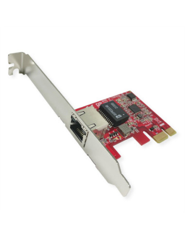 Niskoprofilowy adapter PCIe ROLINE 2.5 Gigabit Ethernet