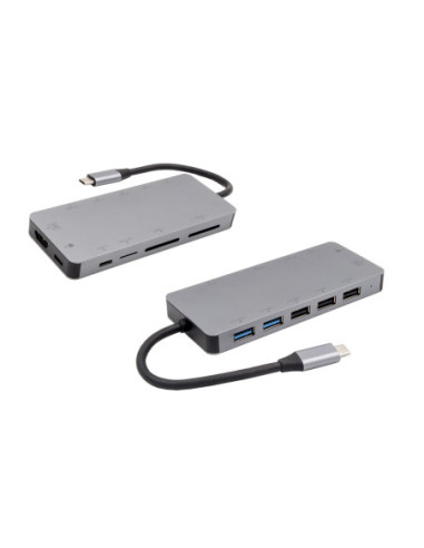 EXSYS EX-1221HM USB 3.2 Gen1 C-HUB 11 portów do notebooków, Matebooków i MacBooków