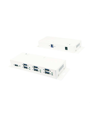 EXSYS EX-1189HMVS-3W 7-portowy koncentrator USB 3.2 Gen1