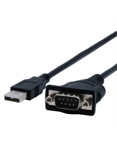 EXSYS EX-13001 Kabel USB 2.0 do 1 x szeregowy RS-232 z 9-pinowym złączem z chipsetem FTDI