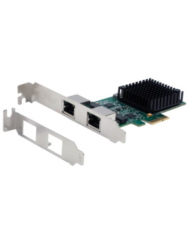 EXSYS EX-60112 2-portowa 2,5-gigabitowa karta sieciowa PCIe