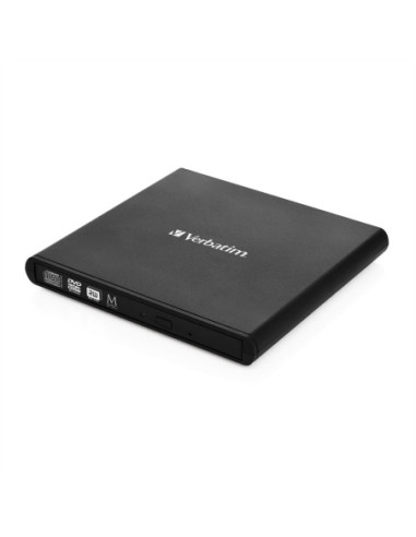 Nagrywarka DVD VERBATIM, DVD+/-RW (+/-DL) USB 2.0, 6x/8x/24x, Slimline portable