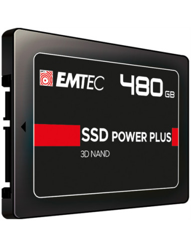 EMTEC SSD Intern X150 480 GB, SSD Power Plus, 2,5 Zoll, SATA III 6 GB/s