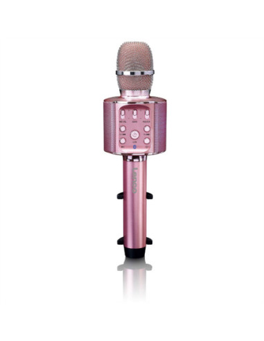 Mikrofon Lenco Karaoke BMC-090, Rosegold