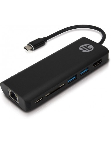 HP Adapter Multi Hub USB-C / HDMI, USB-C, USB 3.0, Ethernet