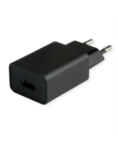 Ładowarka VALUE USB z wtyczką euro, 1-portowa (typ A), 12 W