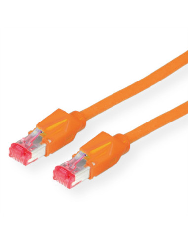 DÄTWYLER S/FTP Kabel krosowy kat. 6 (klasa E), CU 7702 flex LS0H, Hirose TM21, pomarańczowy, 0,5 m