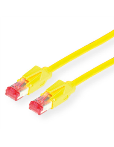DÄTWYLER S/FTP Kabel krosowy Cat.6 (klasa E), CU 7702 flex LS0H, Hirose TM21, żółty, 1 m