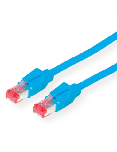 Kabel krosowy DRAKA S/FTP Cat.6 (klasa E) H, niebieski, 0,5 m