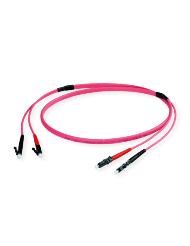 2x OM4 LC/LC LEONI kabel rozłączający Zmontowany