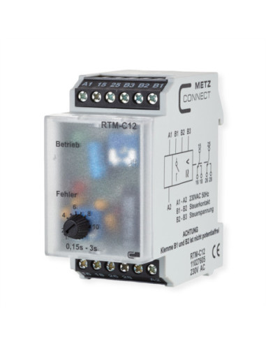 METZ CONNECT RTM-C12, przekaźnik czasowy 230 V AC