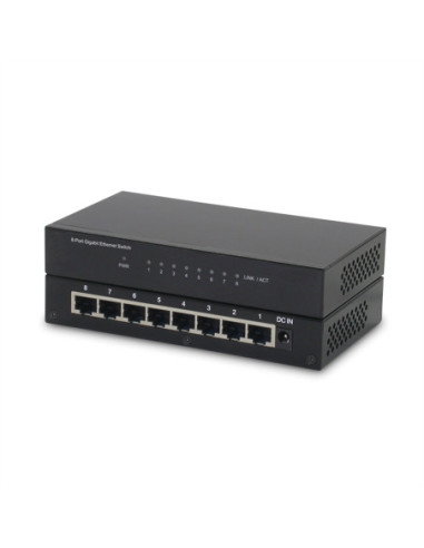 ROLINE Gigabit Ethernet Switch, 8 portów