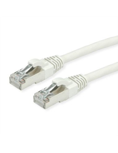 Kabel ROLINE S/FTP Cat.7, LSOH, ze złączami RJ-45 (500 MHz / klasa EA), szary, 1 m
