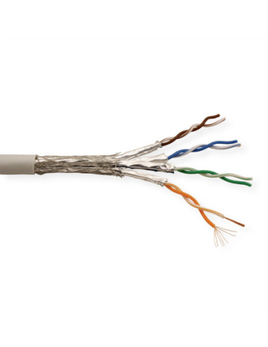 Kabel ROLINE S/FTP kat. 6A (klasa EA), elastyczny, 300 m
