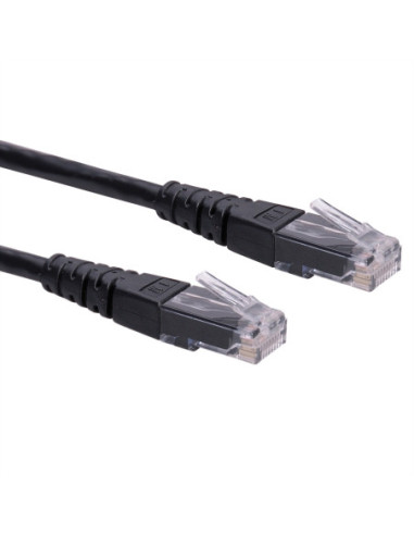 ROLINE Kabel krosowy Cat.6 UTP (klasa E), czarny, 3 m