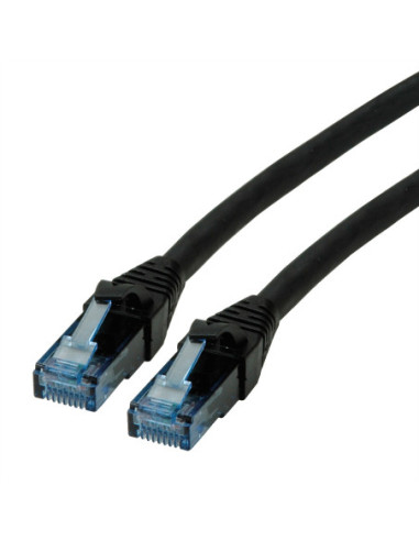 ROLINE Patch cable Cat.6A UTP, Component Level, LSOH, czarny, 2 m