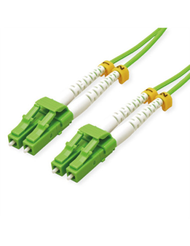 ROLINE kabel światłowodowy 50/125µm OM5, LC/LC, LSOH, zielony, 1 m