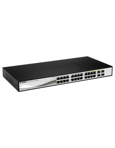 D-Link DGS-1210-24P 24-portowy przełącznik Web Smart Gigabit PoE