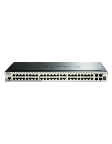 D-Link DGS-1510-52XMP 52 porty PoE+ Inteligentny zarządzany przełącznik gigabitowy 4x10G