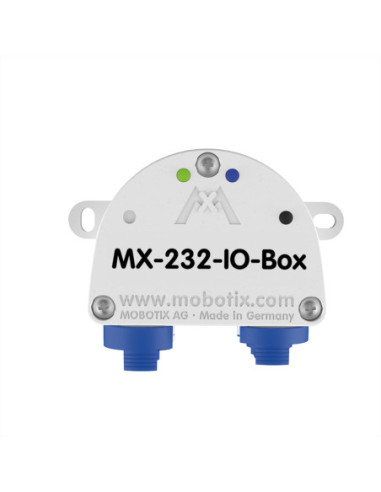 MOBOTIX Odporne na warunki atmosferyczne przełączanie wejść/wyjść RS232 IO-Box (MX-OPT-RS1-EXT)