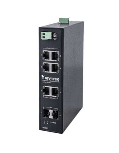 VIVOTEK AW-IHH-0800 Przemysłowy przełącznik Gigabit Ethernet, do -40°C