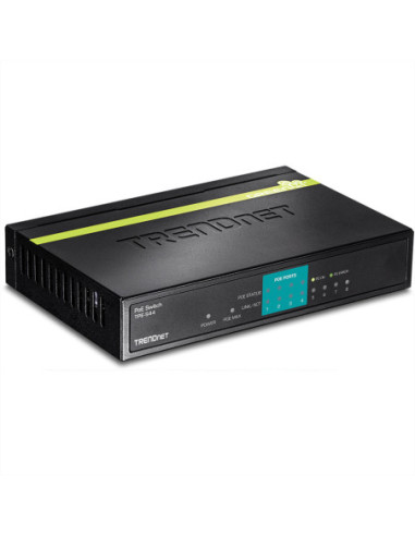 Niezarządzalny przełącznik sieciowy TRENDnet TPE-S44, Power over Ethernet (PoE)