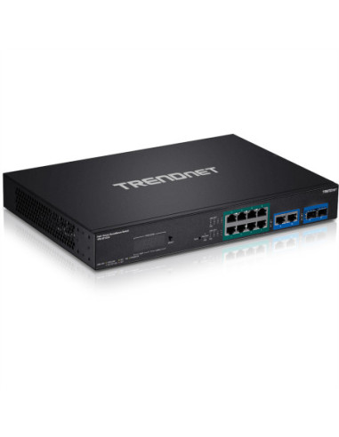 TRENDnet TPE-3012LS 12-portowy przełącznik Gigabit PoE+ Smart Surveillance Switch
