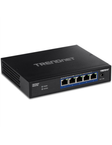 TRENDnet TEG-S750 5-portowy przełącznik 10G, czarny