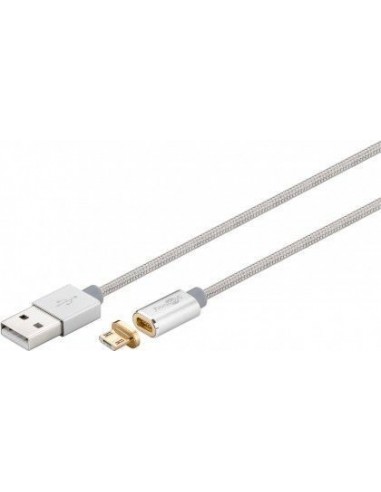 Magnetyczny kabel Micro USB -do ładowania i synchronizacji- 1,2 m.