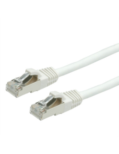 VALUE Patchkabel Cat.6 (Class E) S/FTP (PiMF), LS0H, wit, 3 m