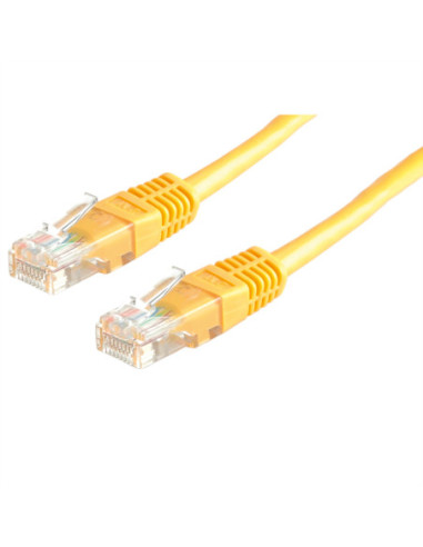 VALUE Kabel krosowy Cat.6 UTP (klasa E), żółty, 3 m