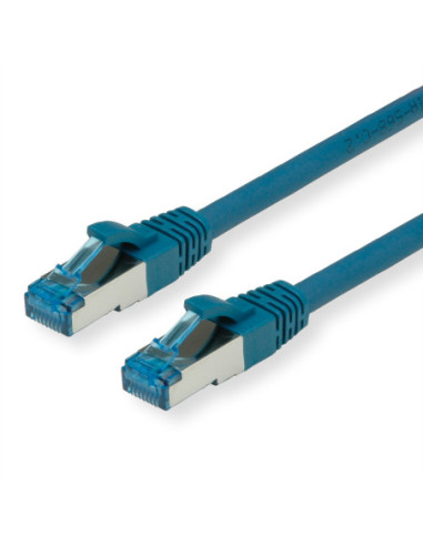 VALUE Kabel krosowy Kat.6A (klasa EA) S/FTP (PiMF), LSOH, niebieski, 2 m