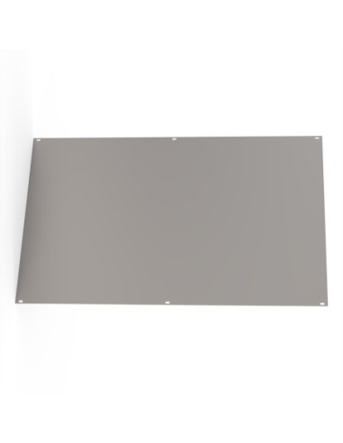 SCHROFF Panel przedni, profil U, ekranowanie Refrofit, 6 U, 84 U, 2,5 mm, Al, anodowany przód, przewodzący tył